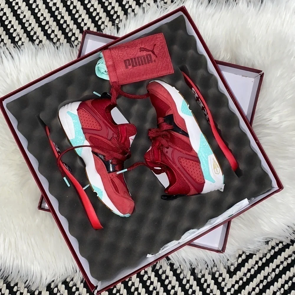 Puma X Sneaker Freaker blaze of glory blood bath shoes